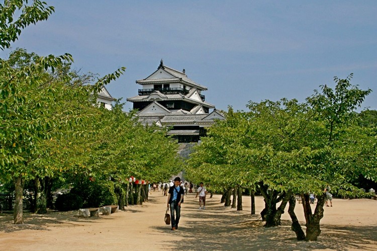 Het kasteel van Matsuyama